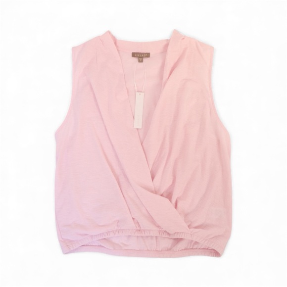 Lilla P Tops - NWT Lilla P Baby Pink Sleeveless Wrap Blouse
